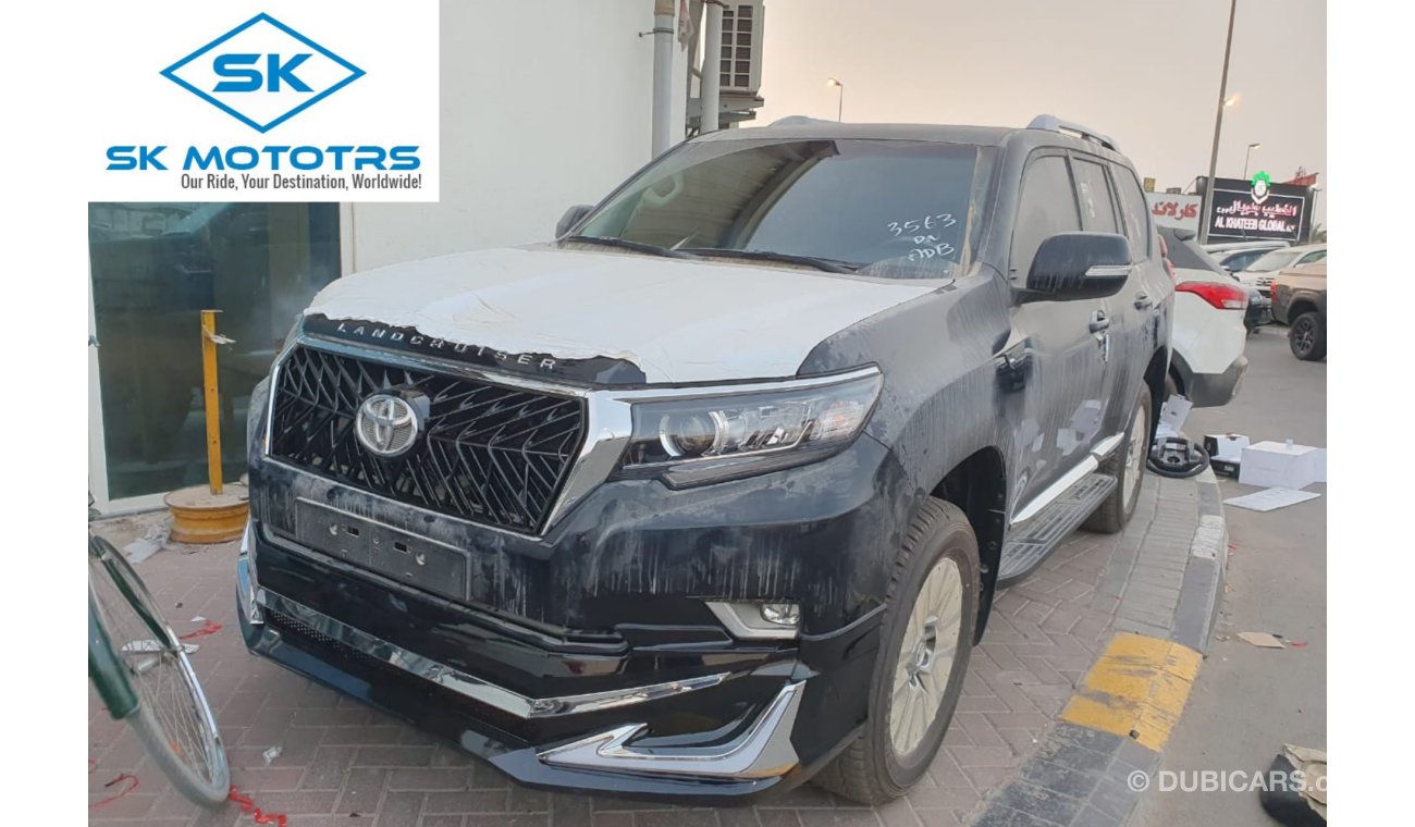 Toyota Prado 4.0L Petrol, 18" Rims, LED Headlights, Rear Camera, Fog Lights, Rear DVD's (CODE # TPBN2021)