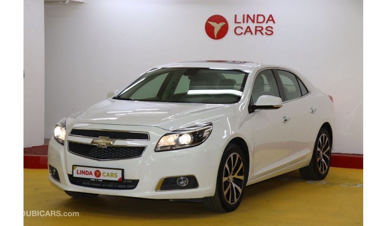 Chevrolet Malibu LTZ 2016 GCC under Warranty with Zero Down-Payment.