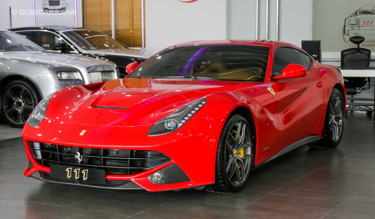 فيراري F12 Berlinetta / 6.3 Liter V-12 / GCC Specifications / Warranty