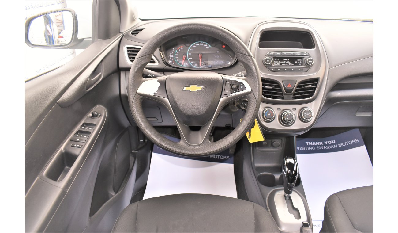 Chevrolet Spark 1.4L LS 2019 GCC DEALER WARRANTY