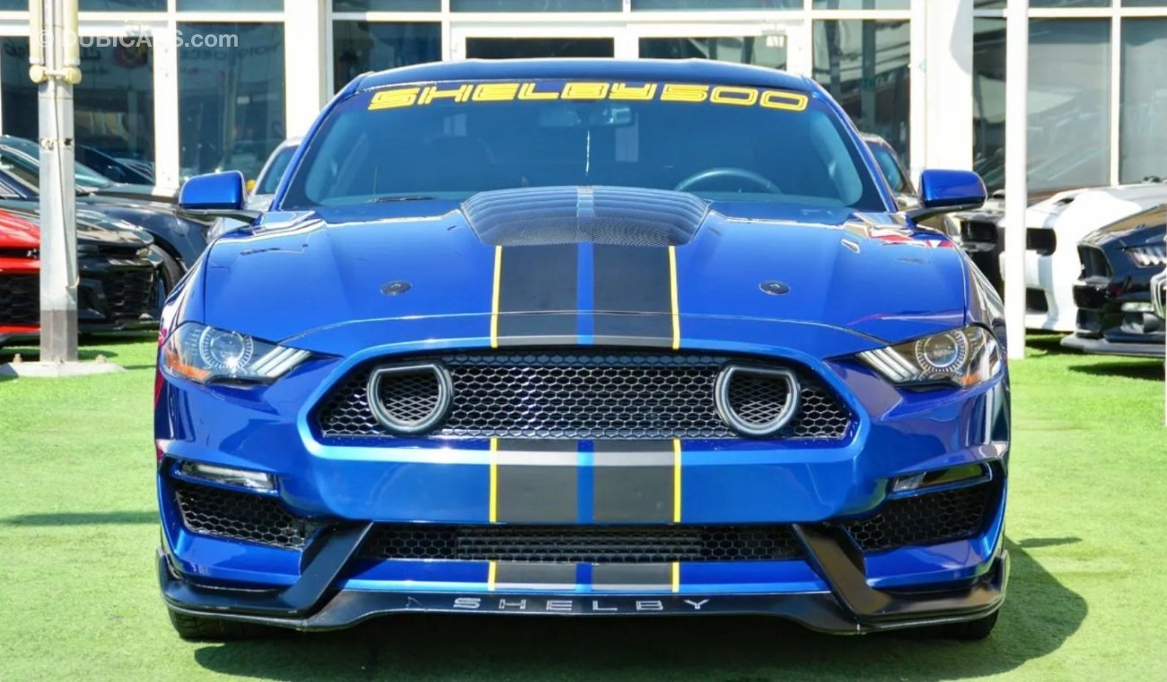 Ford Mustang EcoBoost EcoBoost Mustang Eco-Boost V4 2.3L Turbo 2018/Leather Interior/Original Airbags/Shelby Kit/