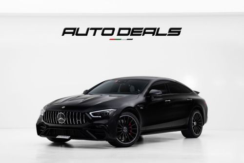 مرسيدس بنز ايه ام جي جي تي 53 4 Matic+ (4 Door) 4 Matic | Full Options | Low Mileage | Perfect Condition | 3.0L i6