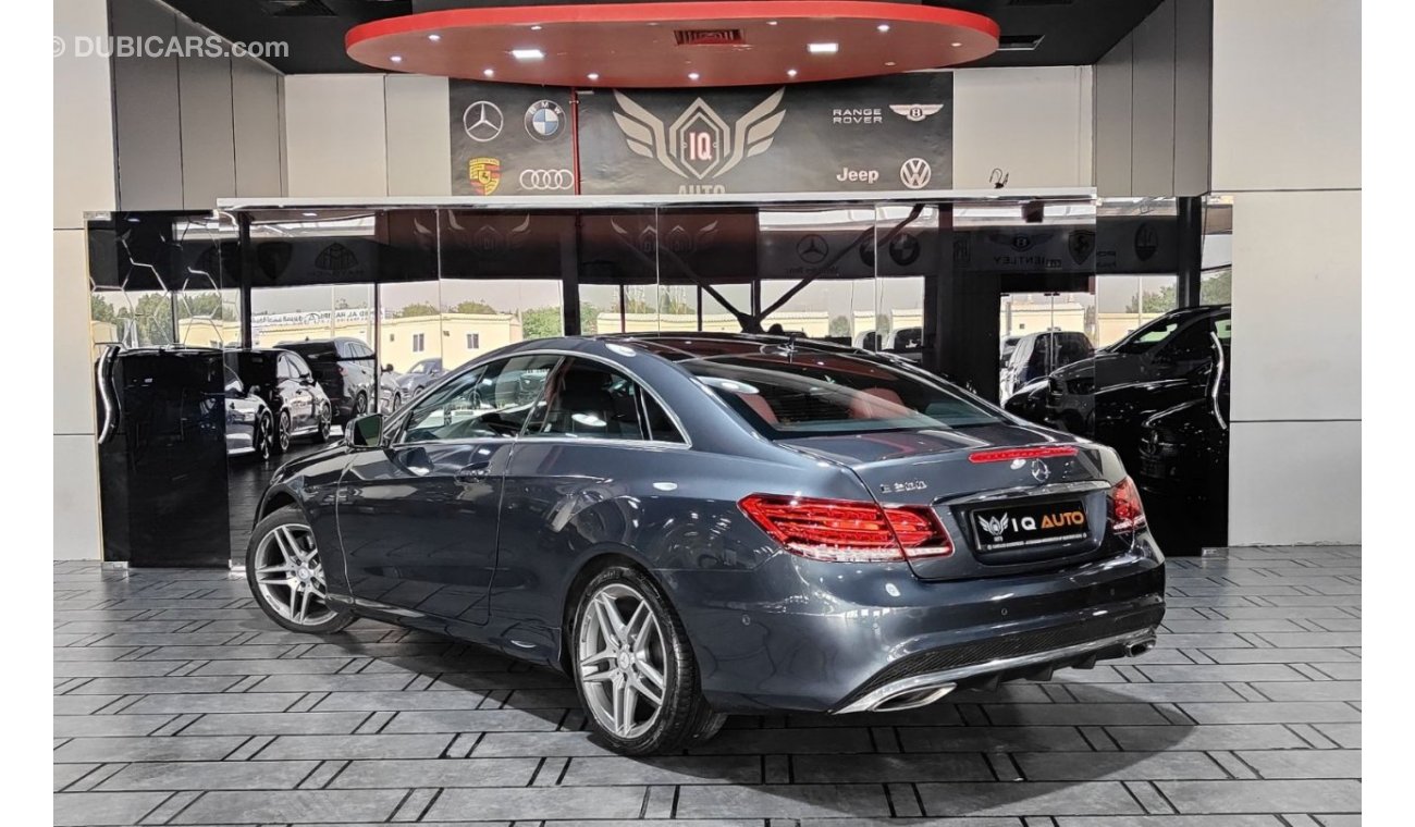 Mercedes-Benz E200 Coupe AED 2,100 P.M | 2015 MERCEDES-BENZ E 200 COUPE AMG KIT 1.8L | GCC || FULL PANORAMIC VIEW