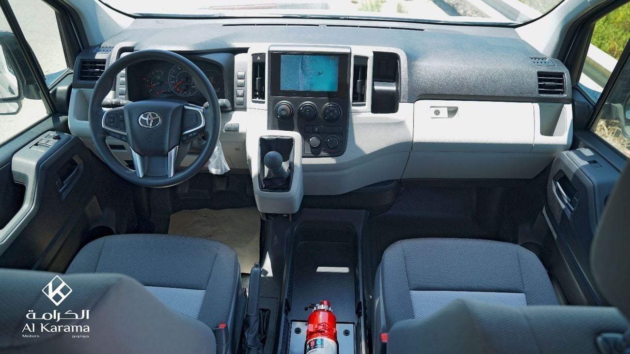 Toyota Hiace 2.8L 13-Seater  High Roof Van |  Manual Transmission | Rear Camera