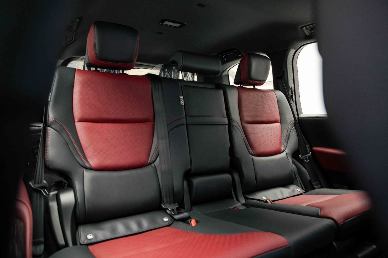 Toyota Land Cruiser GR SPORT LC300 3.3L Grey Metallic Inside GRS Black & Dark Red | Export Only