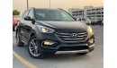 Hyundai Santa Fe LIMITED EDITION PANORAMIC TURBO ENGINE 2.0L V4 2018 AMERICAN SPECIFICATION