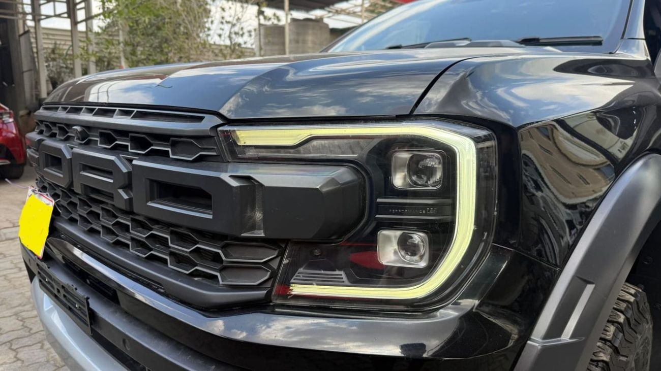 Ford Ranger Raptor RHD 3.0L Petrol 4WD 360° Camera V6 Cylinders Automatic Gear 5 Leather Seats Front two Electric Seats