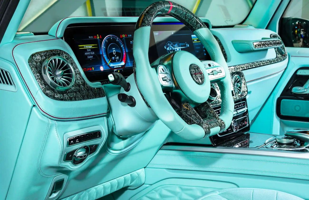 مرسيدس بنز G 63 AMG 4.0L V8 Twin-Turbocharged Engine