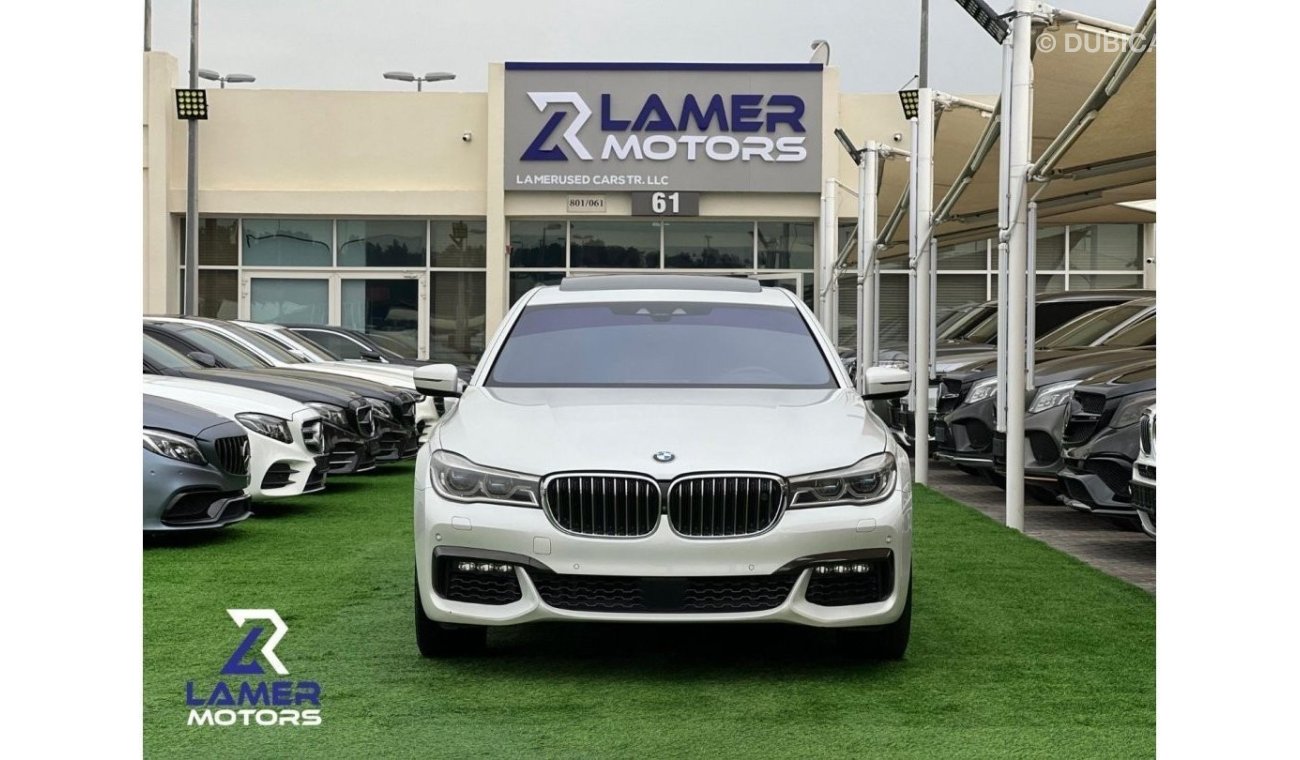 BMW 750Li M Sport 2200 MP / BMW 750LI M-LINE X-DRIVE / 2018 / GCC / SINGE OWNER / ORIGINAL PAINT