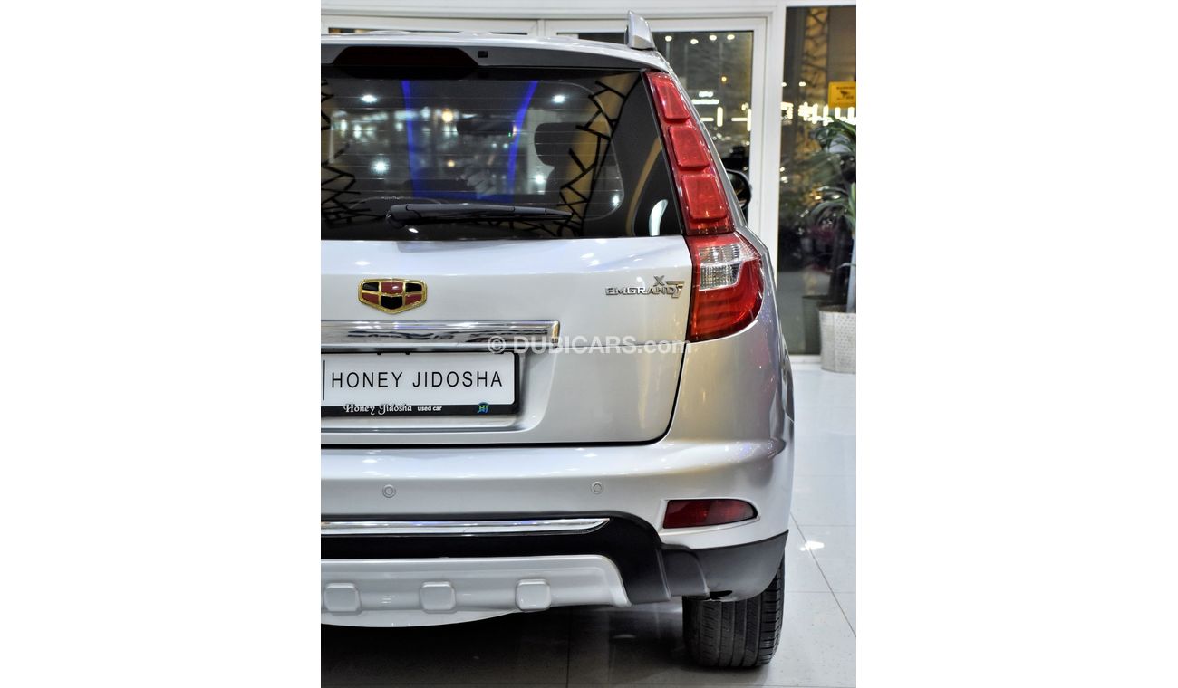 Geely Emgrand X7 EXCELLENT DEAL for our Geely Emgrand X7 ( 2016 Model ) in Silver Color GCC Specs