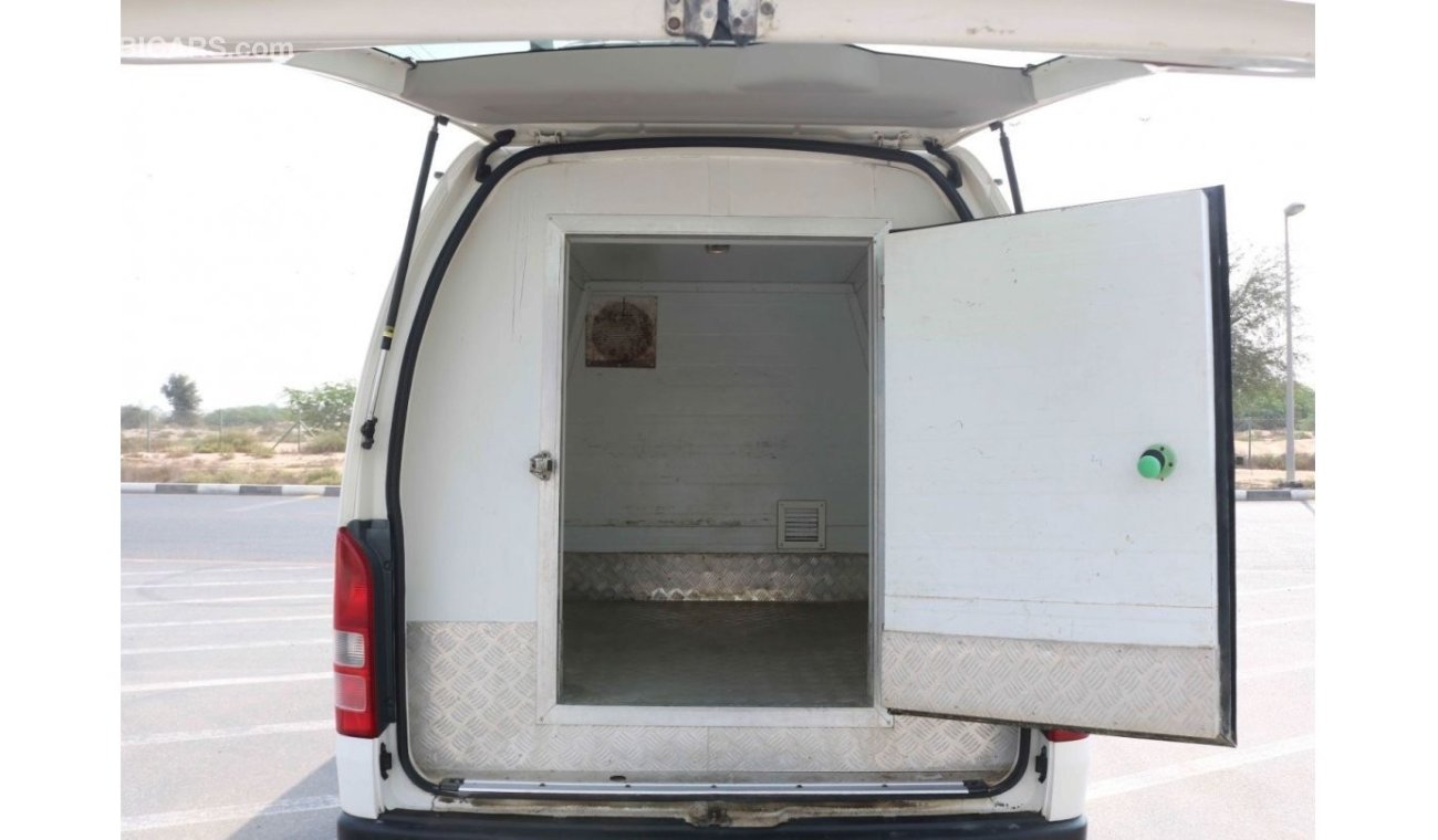 تويوتا هاياس 2018 | HIACE FREEZER MULTI PURPOSE DELIVERY VAN WITH GCC SPECS AND EXCELLENT CONDITION