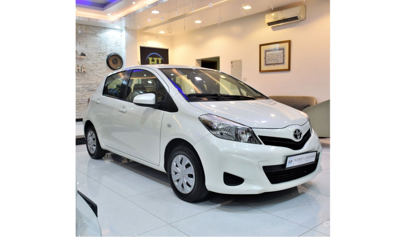 Toyota Yaris EXCELLENT DEAL for our Toyota Yaris 2012 Model!! in White Color! GCC Specs