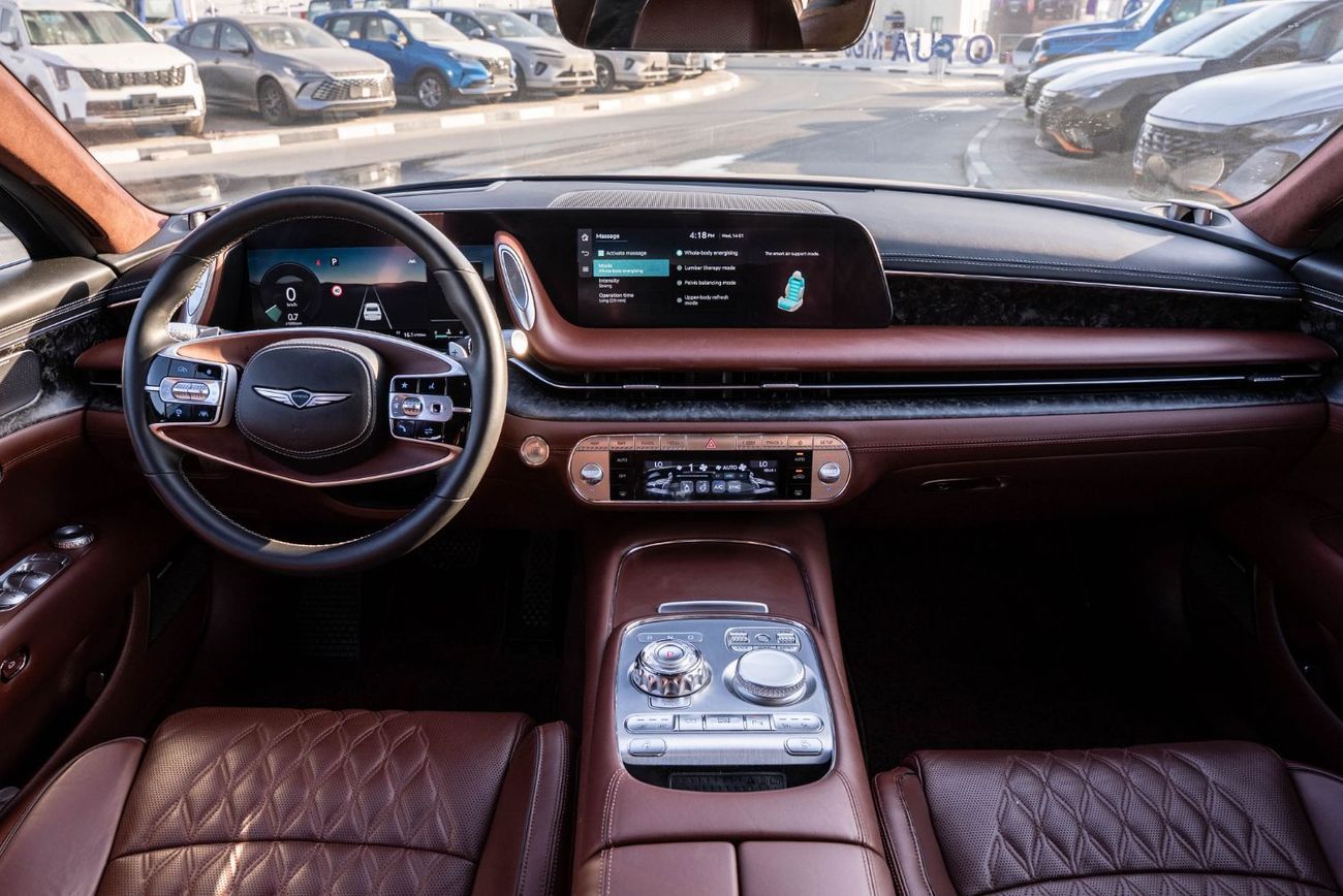 جينيسس G90 Royal AWD 2023 GCC Low Mileage 3.5L V6