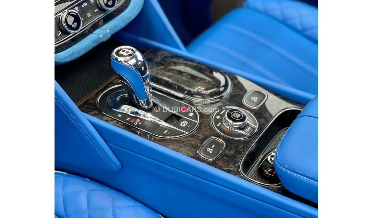 Bentley Bentayga Special Edition 2017 Bentley Bentayga Mansory W12, Only 1 in UAE Special Blue Interior, Full History