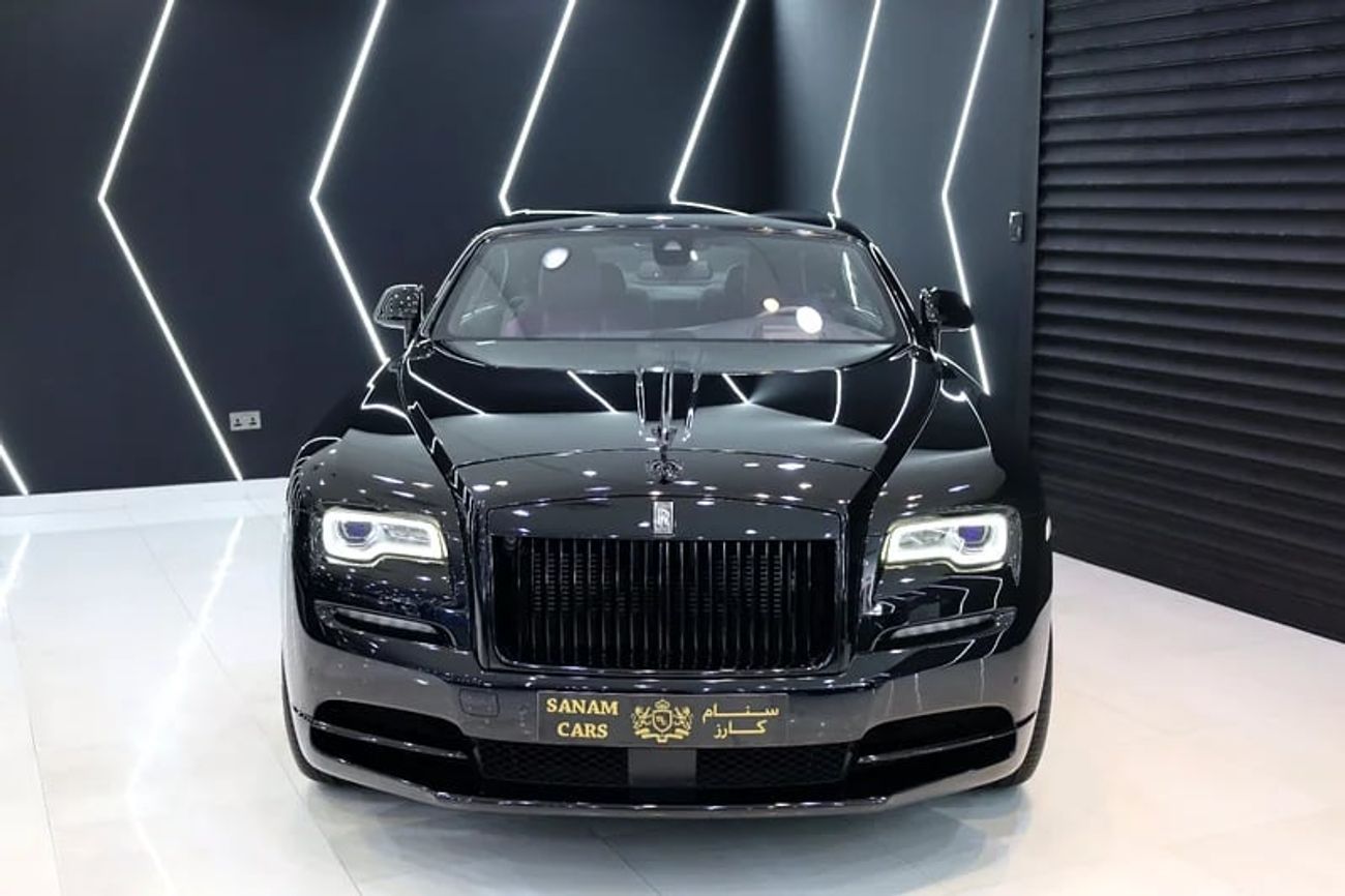 Rolls-Royce Wraith Black Badge, Starlights, Two-Tone Interior, GCC Specs!!