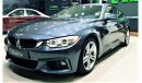 بي أم دبليو 420 SPECIAL OFFER BMW 420I WITH M/// KIT 2017 MODEL GCC CAR IN BEAUTIFUL SHAPE STILL UNDER WARRANTY