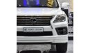 لكزس LX 570 EXCELLENT DEAL for our Lexus LX570 S ( 2014 Model ) in White Color GCC Specs