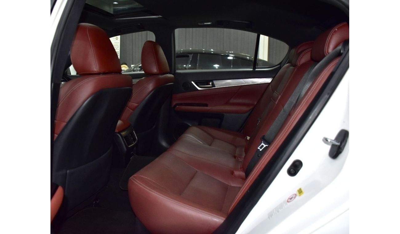 Lexus GS350 EXCELLENT DEAL for our Lexus GS350 F-Sport ( 2015 Model ) in White Color GCC Specs
