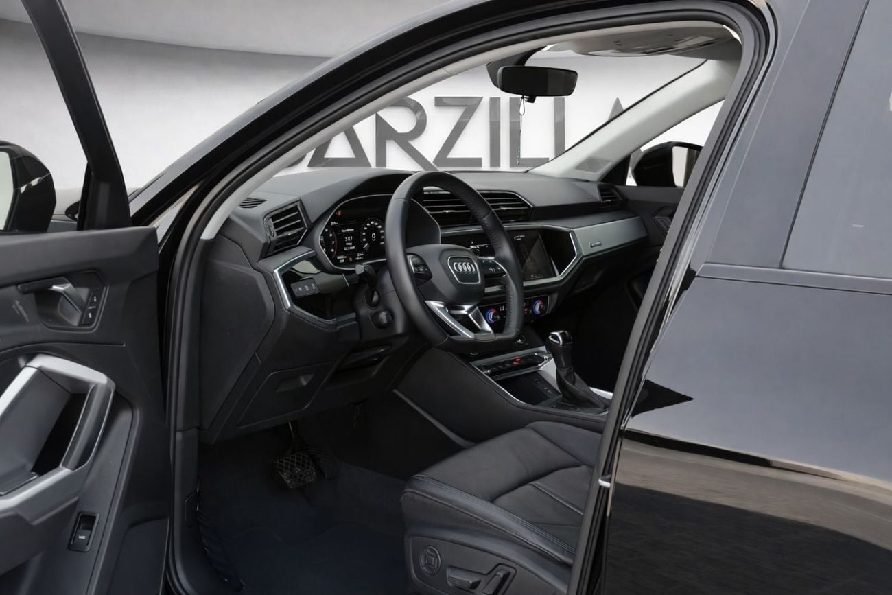 Audi Q3 40 TFSI S Line 2.0L 4WD  AED 1,860 l 0% Down Payment l 40 TFSI S Line Quattro l Full Al