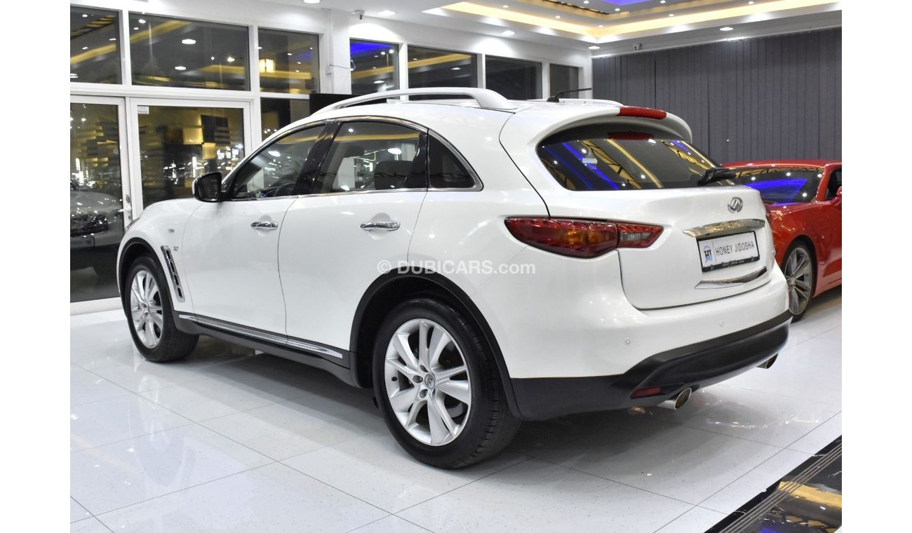 Infiniti QX70 EXCELLENT DEAL for our Infiniti QX70 ( 2015 Model ) in White Color GCC Specs