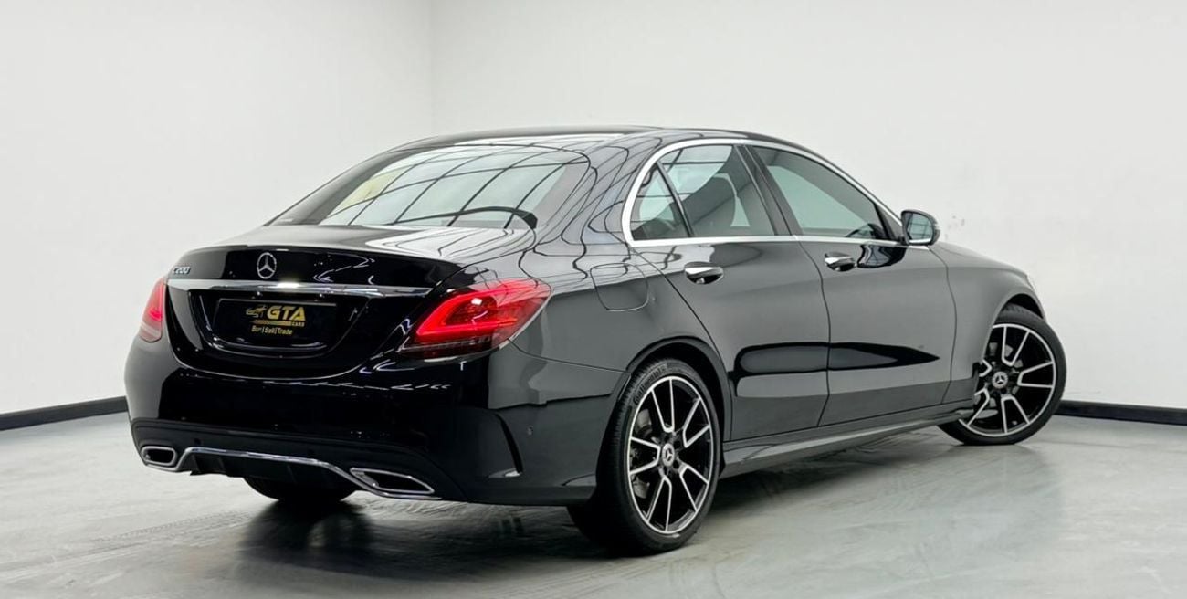 Mercedes Benz C200 2021 Mercedes-Benz C200 AMG, Mercedes Warranty+Full Service History, GCC