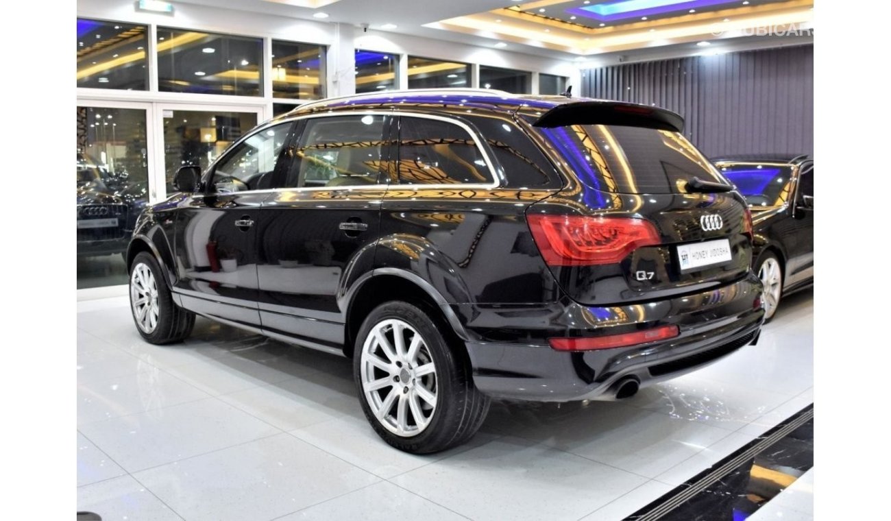 Audi Q7 EXCELLENT DEAL for our Audi Q7 SUPERCHARGED ( 2014 Model ) in Black Color GCC Specs