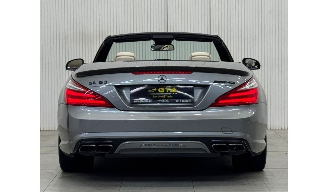Mercedes-Benz SL 63 AMG Std 5.5L (530 HP) 2014 Mercedes Benz SL63 AMG Roadster, Full Service History, Full Options, Low Kms,