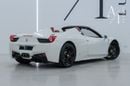 Ferrari 458 Italia 2014 Ferrari 458 Spider, Excellent Condition, Carbon  Fibre Package, Fully Loaded, GCC Spec