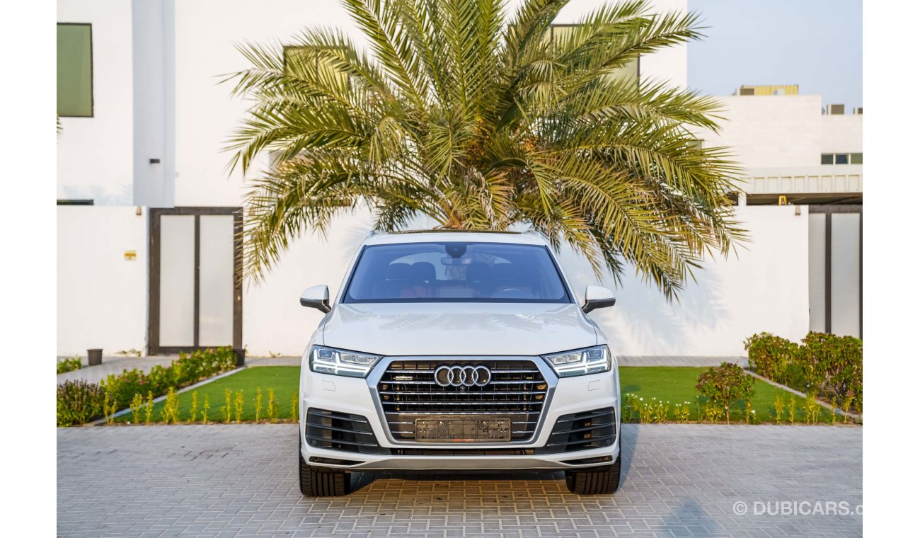 أودي Q7 S-Line | 2,624 P.M | 0% Downpayment | Full Option | Immaculate Condition