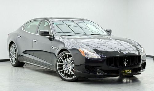 Maserati Quattroporte GTS 3.8L 2015 Maserati Quattroporte GTS, Service History, Very Low Km, Excellent Condition, GCC