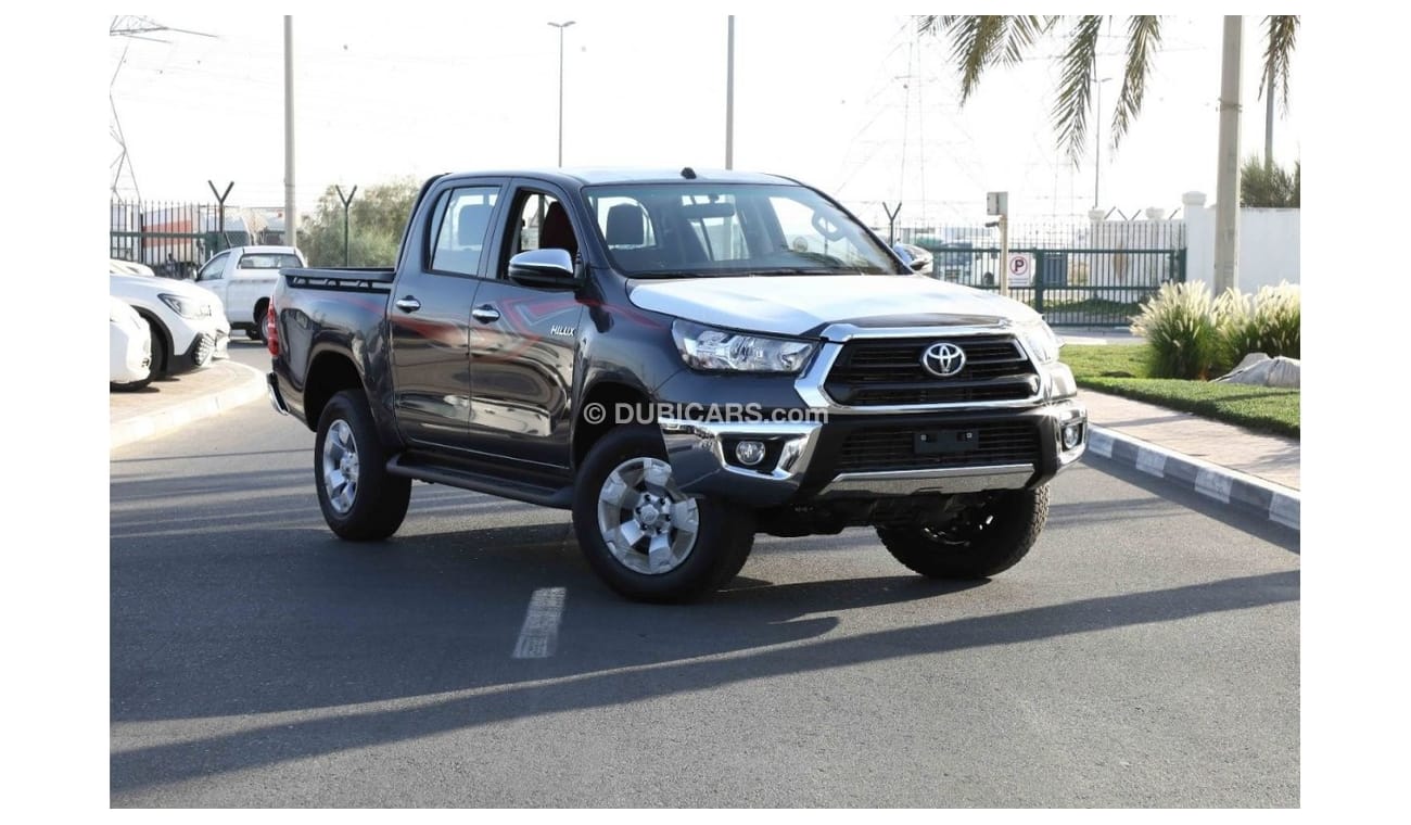 Toyota Hilux 2023 Toyota Hilux 4x4 DC 2.4 D AT - Grey inside Maroon | Export Only