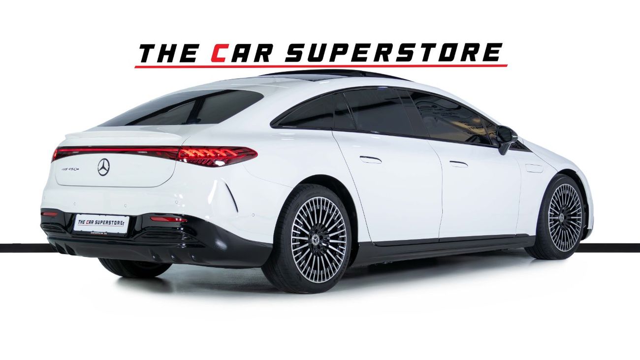 Mercedes-Benz EQS 450+ 450 PLUS-GCC-Gragash Warranty-High Specifications-Night Package-22Inch AMG Rims