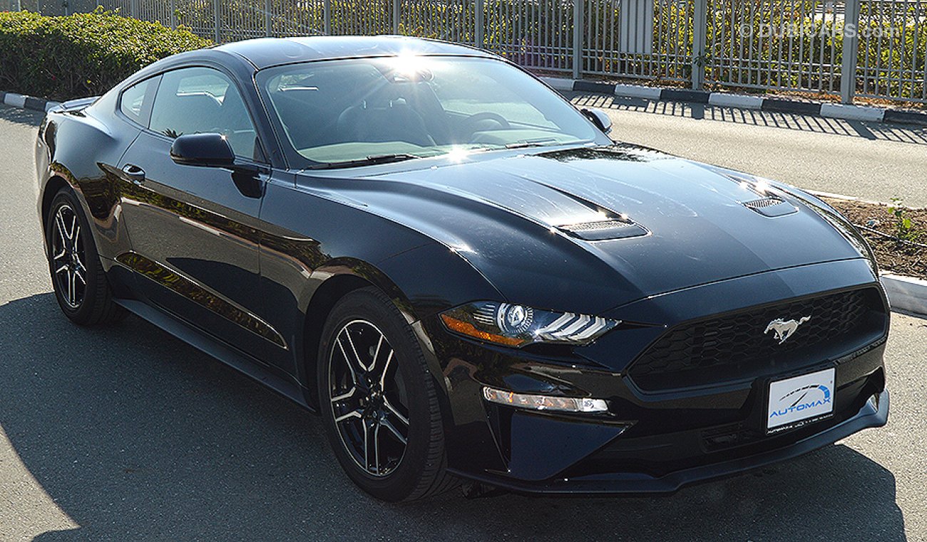 Ford Mustang Ecoboost 2019, GCC, 0km w/ 3 Years or 100,000km Warranty and 60,000km Service at Al Tayer Motors
