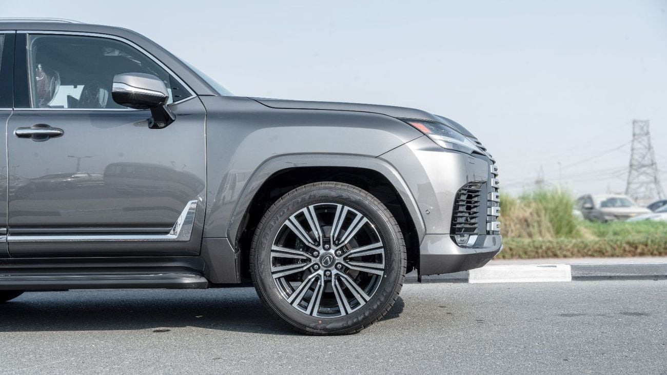 Lexus LX700h 2026 Lexus LX700h Signature 3.5L AT Hybrid With Auto Park (Gray-Red)