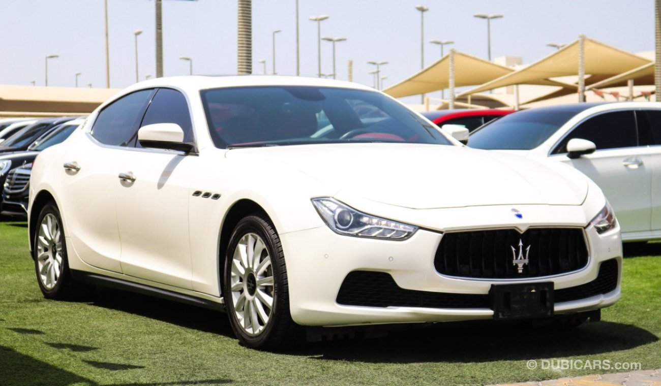 Maserati Ghibli Gcc first owner top opition S