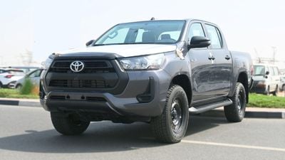 تويوتا هيلوكس Toyota Hilux 4x4  2024 2.4L Diesel Double Cab Transmission Manual Grey Outside Black inside