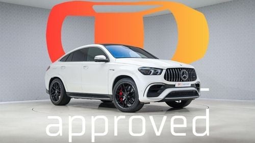 Mercedes-Benz GLE 63 S AMG Coupe 4MATIC+ | AED 5,647 PM | Up to 3 Years Warranty