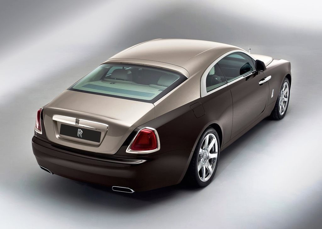 Rolls-Royce Wraith exterior - Rear Left Angled