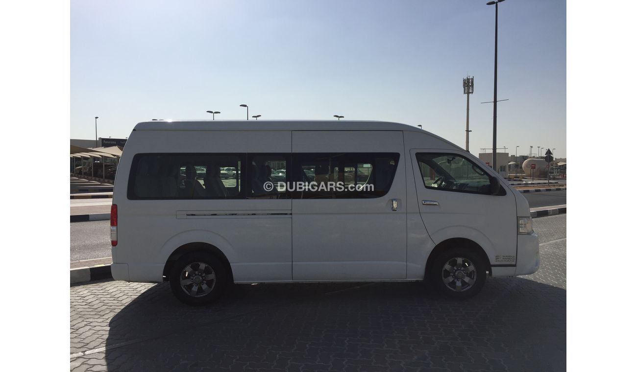 Toyota Hiace GL HI ROOF 15 SEATER PASSENGER BUS GCC