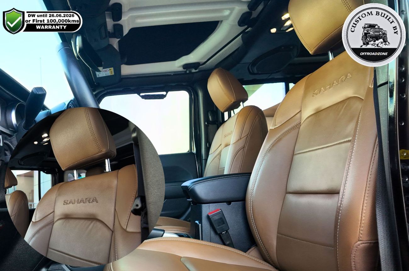 جيب رانجلر Unlimited Sahara 3.6L / DEALERSHIP 5 YRS WARRANTY