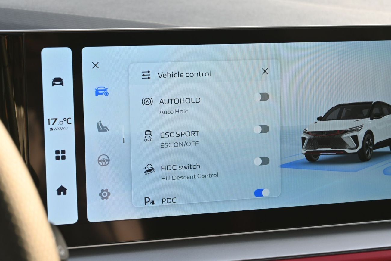 Geely Coolray GF 1.5TD Geely Coolray 1.5L Turbo Petrol, Model 2025, Color Blue