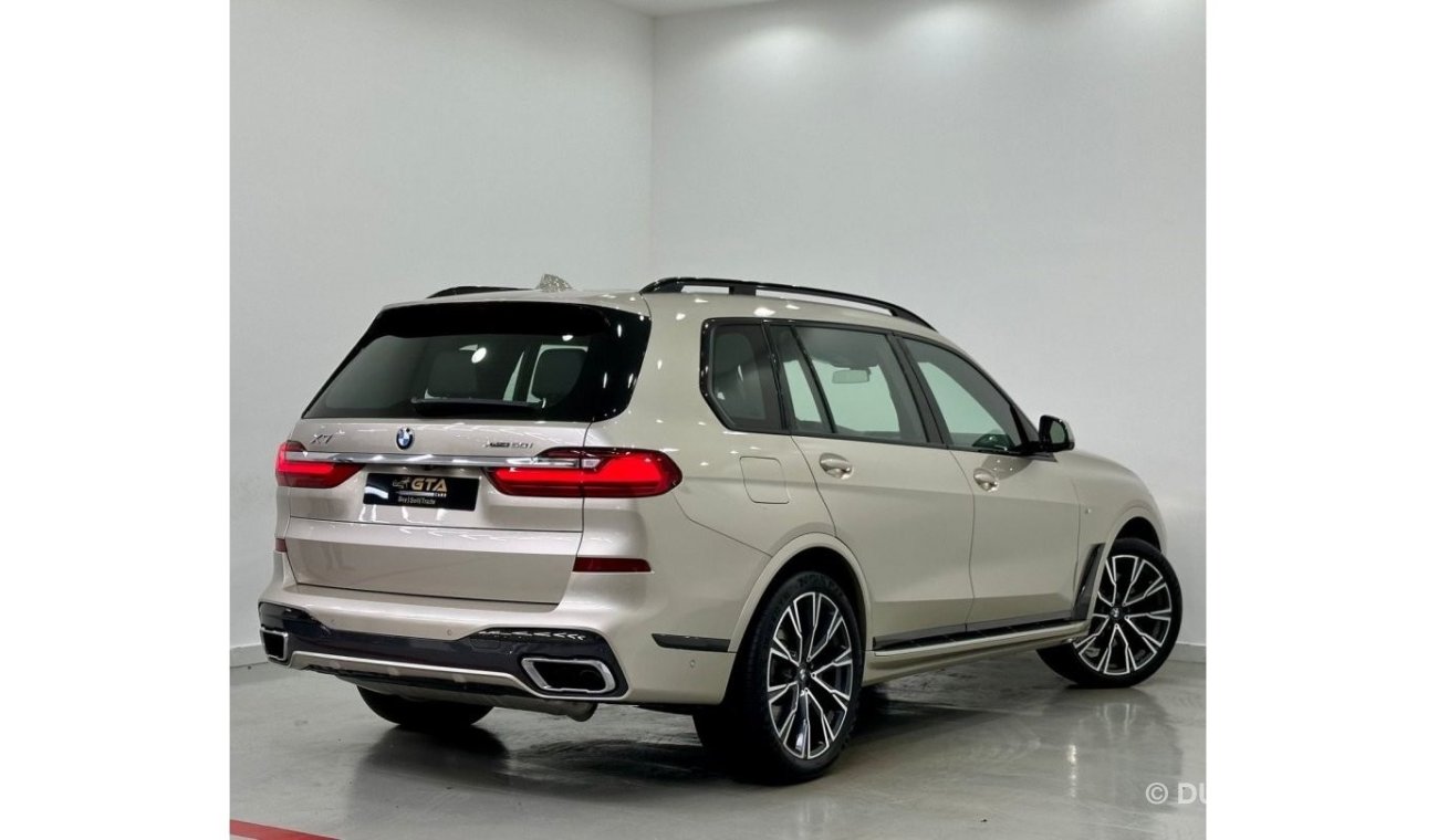 بي أم دبليو X7 2019 BMW X7 M-Kit 50i V8 xDrive, BMW Warranty / Service Contract 2024, Low Kms, GCC Specs