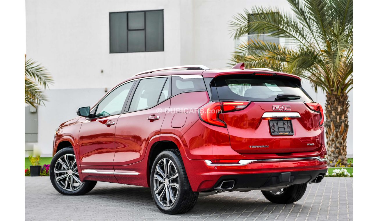 GMC Terrain Agency Warranty! Low Mileage!  GCC - AED 2,280 per month - 0% Downpayment