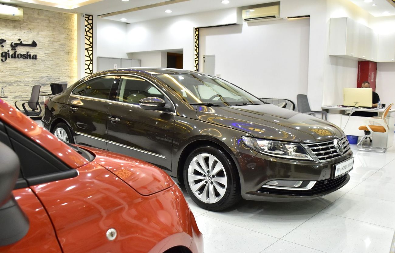 Volkswagen CC EXCELLENT DEAL for our Volkswagen CC ( 2015 Model ) in Brown Color GCC Specs