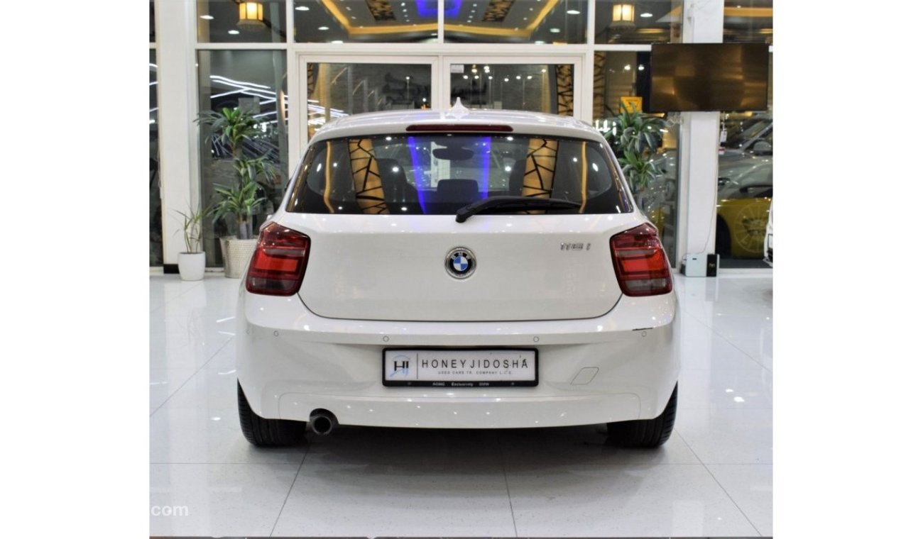 BMW 116i EXCELLENT DEAL for our BMW 116i 1.6L ( 2014 Model ) in White Color GCC Specs