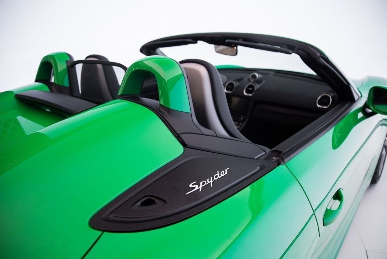 بورش 718 سبيدر WARRANTY AUG 2026