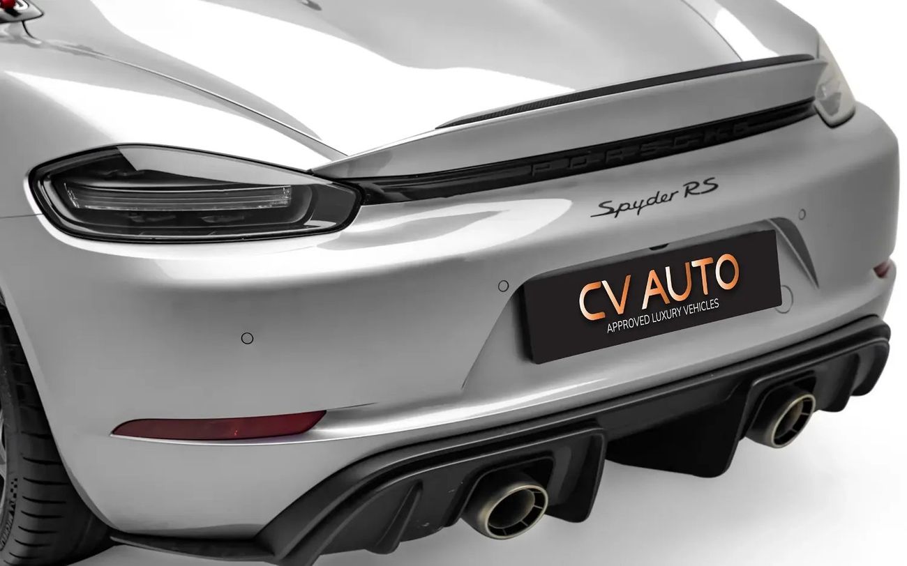 Porsche 718 Spyder Boxster RS - Euro Spec - With Warranty