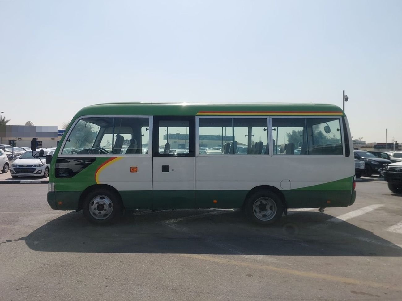 Toyota Coaster (RAMADAN OFFER) TOYOTA COASTER BUS RHD 2007 MODEL 4.0 L DIESEL MANUAL(PM51797)