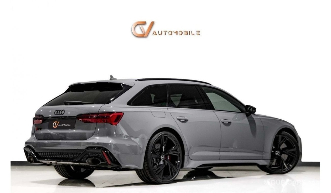 Audi RS6 EURO - With Warranty and Service Contract (Al Nabooda)