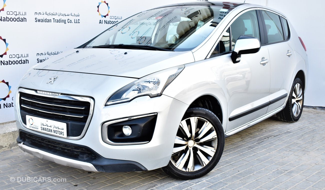 بيجو 3008 1.6L ACTIVE 2015 GCC SPECS DEALER WARRANTY